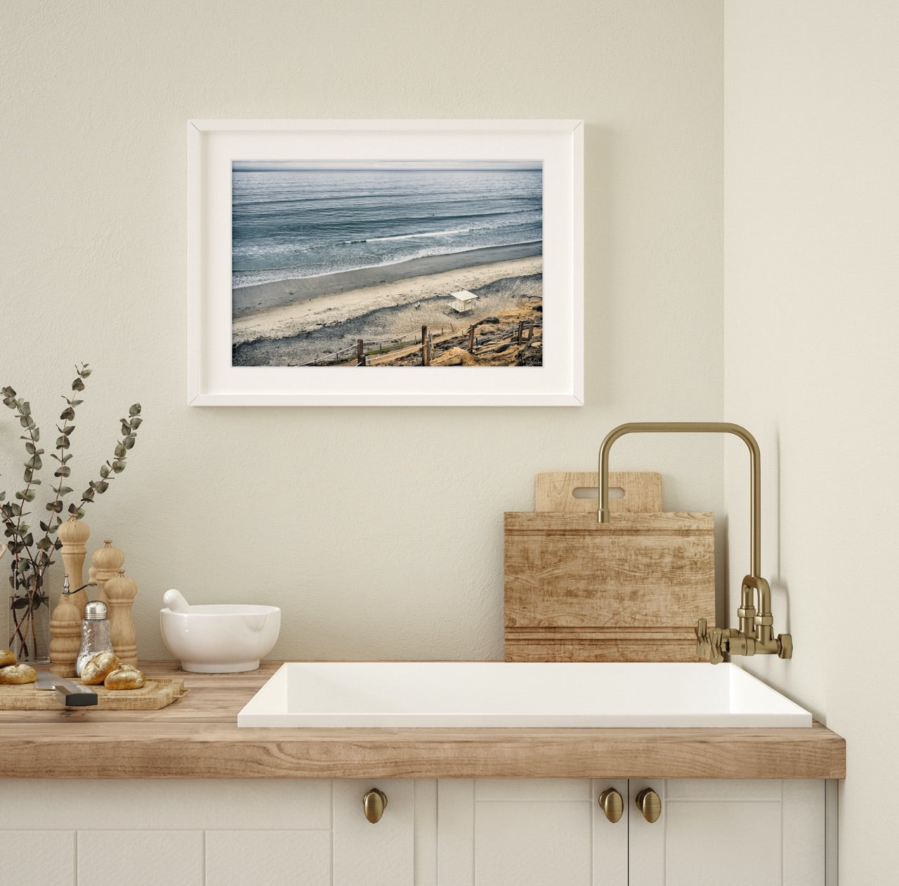 coastal farmhouse kitchen sink