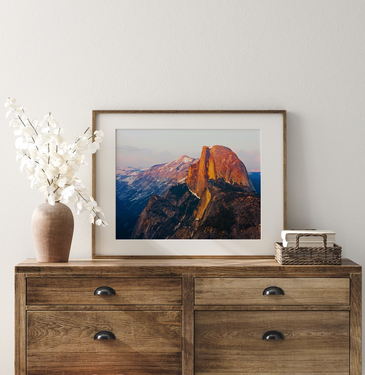 Framed Photograph of Half Dome Yosemite