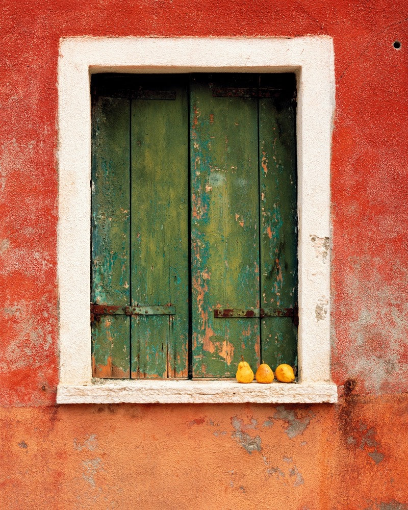 Farmhouse window in Italy