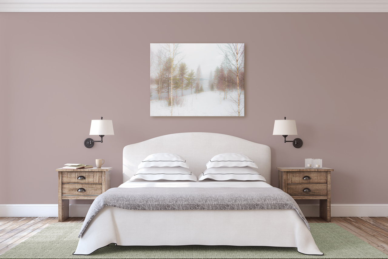 Branas Sweden Photo Art Print in Bedroom