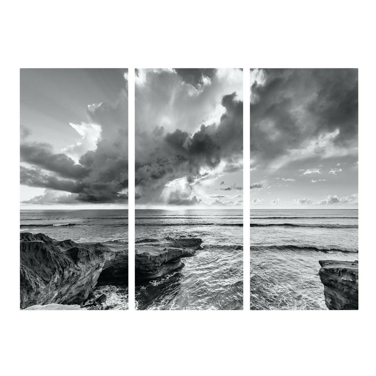 San Diego Vibes Gallery Wall  7 Piece Art Set - MK Envision Galleries
