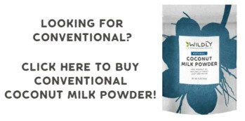 Converntional coconut milk powder