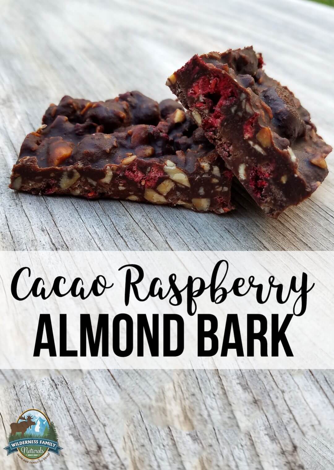 Cacao Raspberry Almond Bark