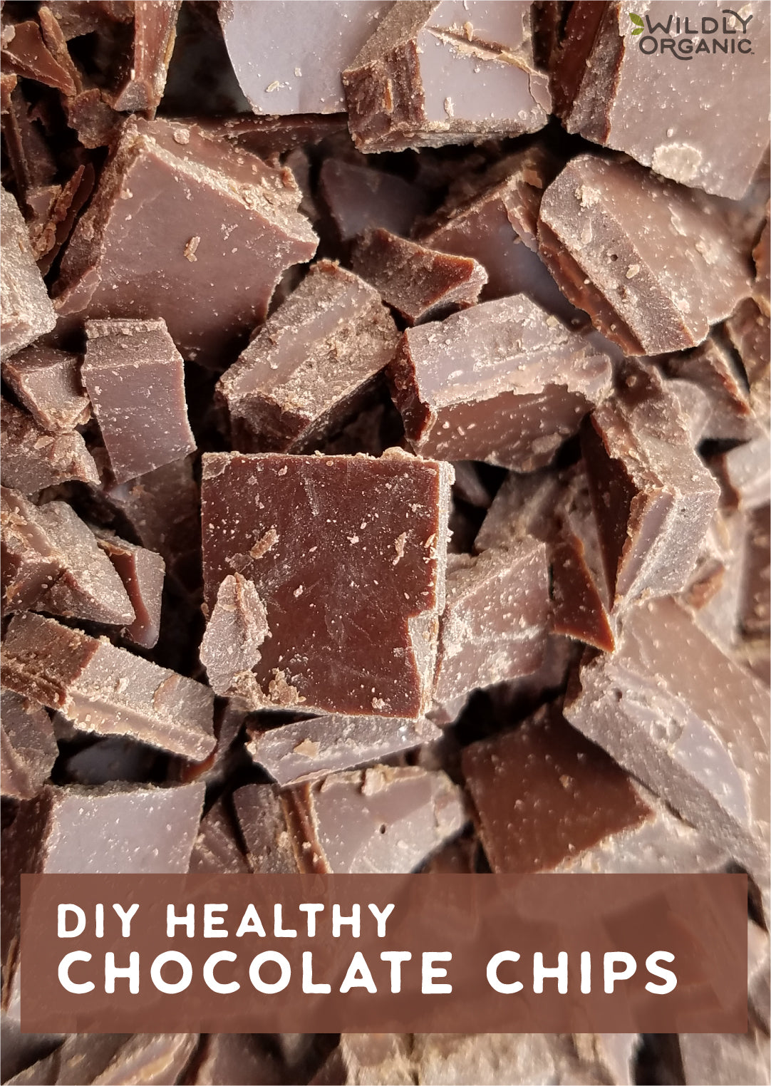 DIY Healthy Chocolate Chips (just 3 ingredients!)