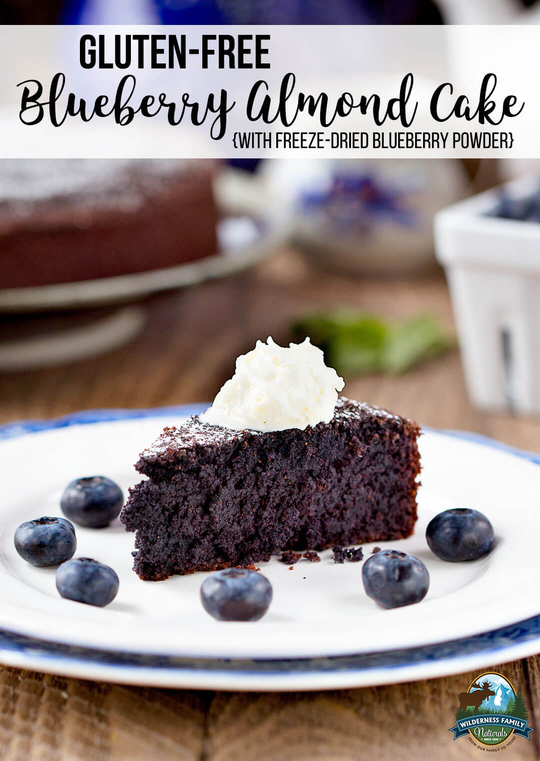 Gluten-Free Blueberry Almond Cake