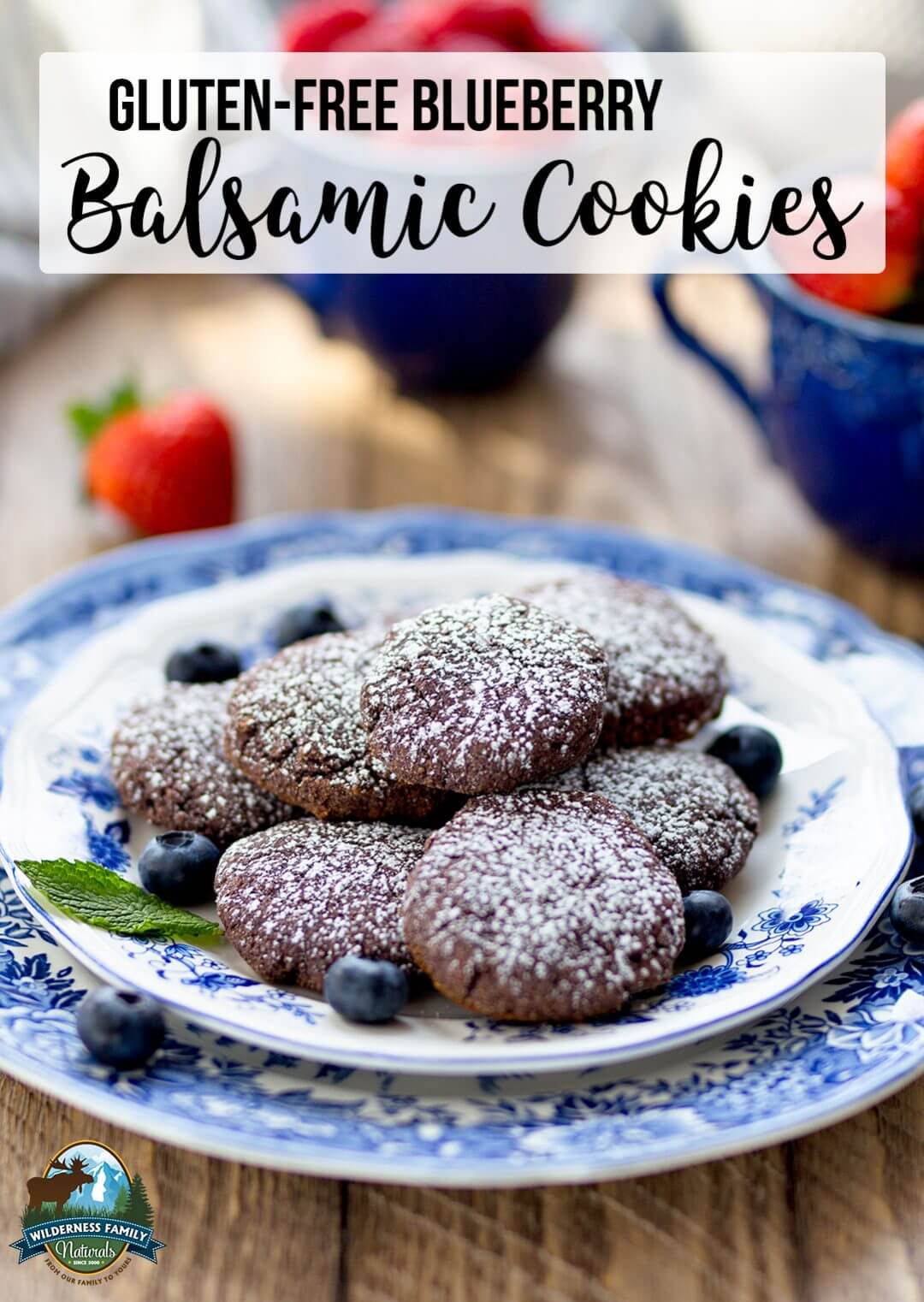 Gluten-Free Blueberry Balsamic Cookies