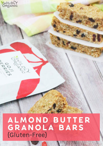 Almond Butter Granola Bars Gluten-Free