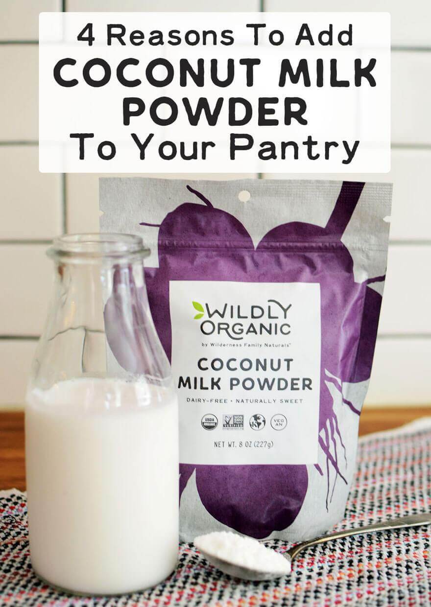 A bag of coconut milk powder and coconut milk in a glass bottle></p>
<p>Uh-oh. Your recipe calls for coconut milk, but you don't have any cans in the pantry. Perhaps just as frustrating are the times when a recipe only calls for a small amount, and you're left with a half-empty can and no clue what to do with the rest. If you're as forgetful as me, I'll often open a can and leave the leftovers sitting in the back of the fridge where they are doomed to be forgotten about and wasted. </p>