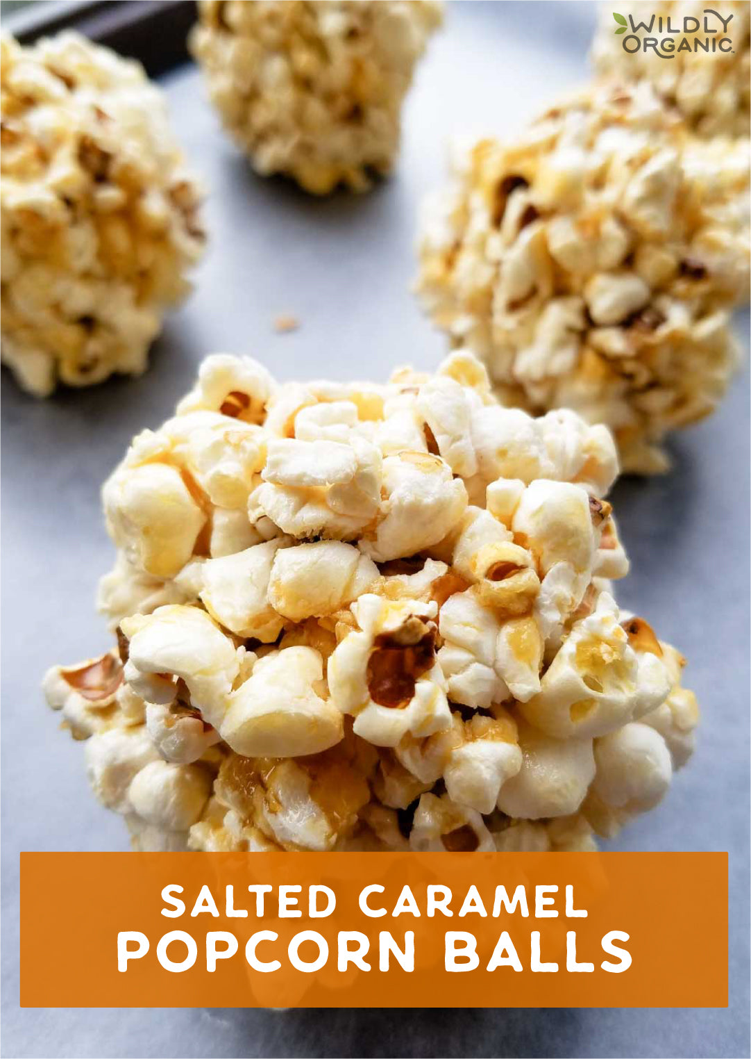 Salted Caramel Popcorn Balls