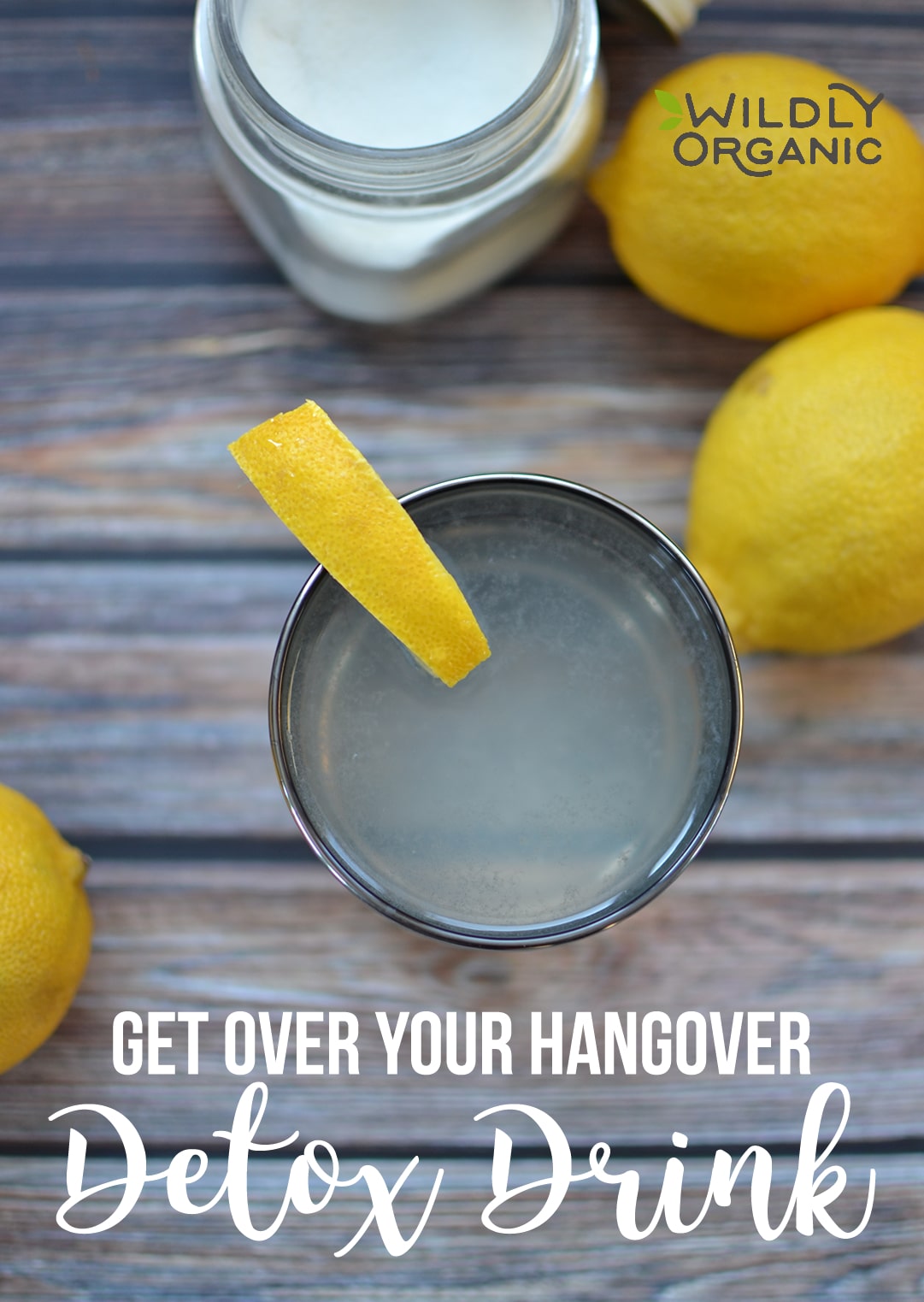 Get Over Your Hangover Detox Drink | The party is over, and (hopefully!) a wonderful time was had by all. Your stomach is screaming at you from the bloating, you're uncomfortable and sluggish, and your head hurts. Thank goodness you get to start over today. Drink this hangover detox drink first thing in the morning and recover faster! | WildernessFamilyNaturals.com