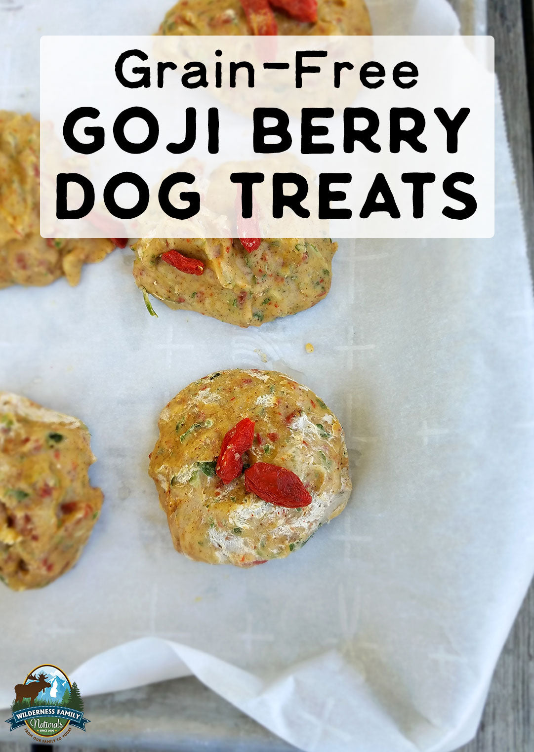 Grain-Free Goji Berry Dog Treats