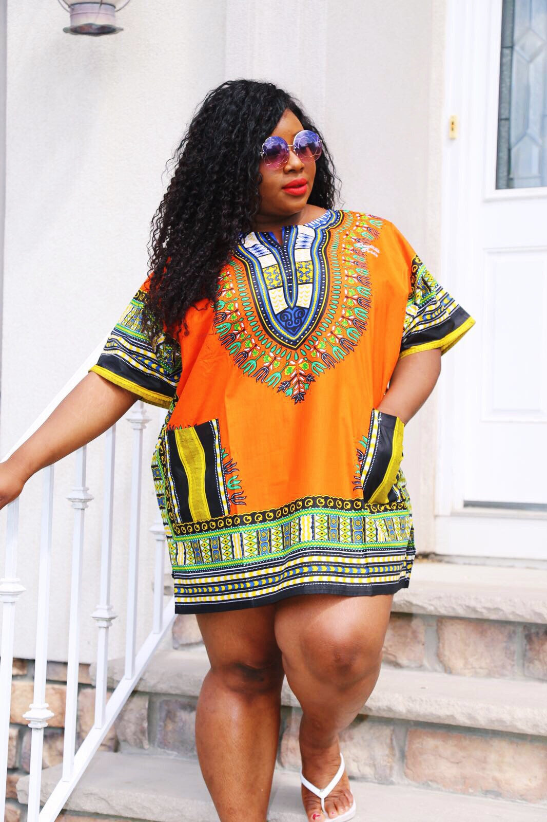 plus size dashiki