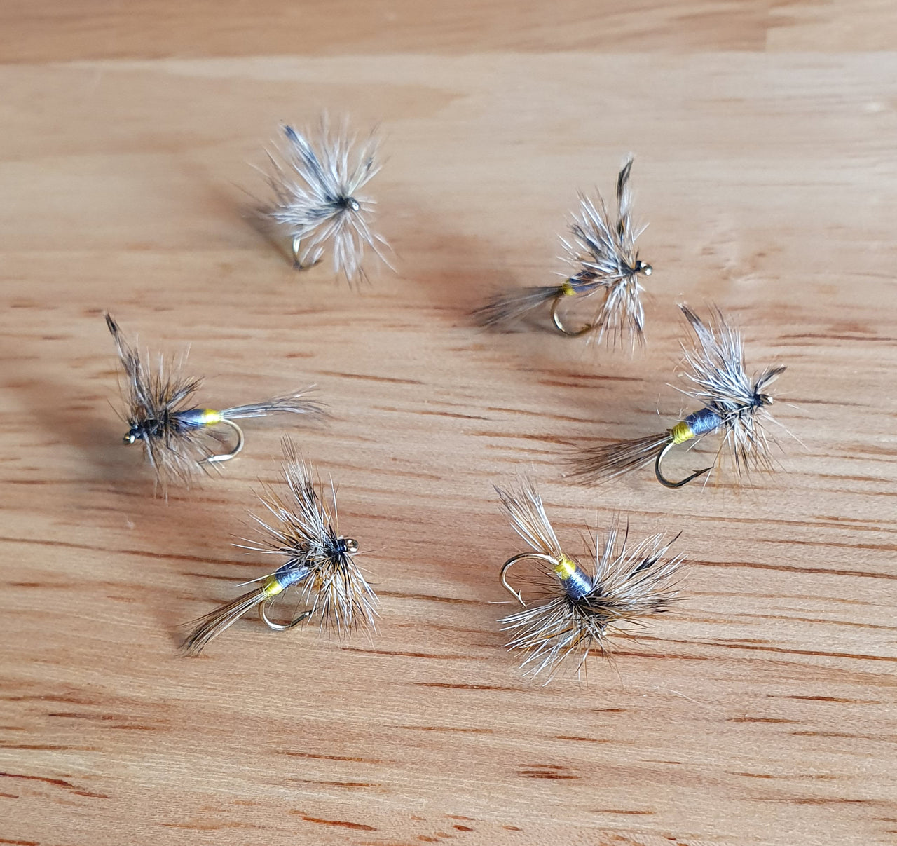 ADAMS SUPERFLY - DRY FLY - TROUT FISHING FLIES - 12 FLIES X SIZE #16