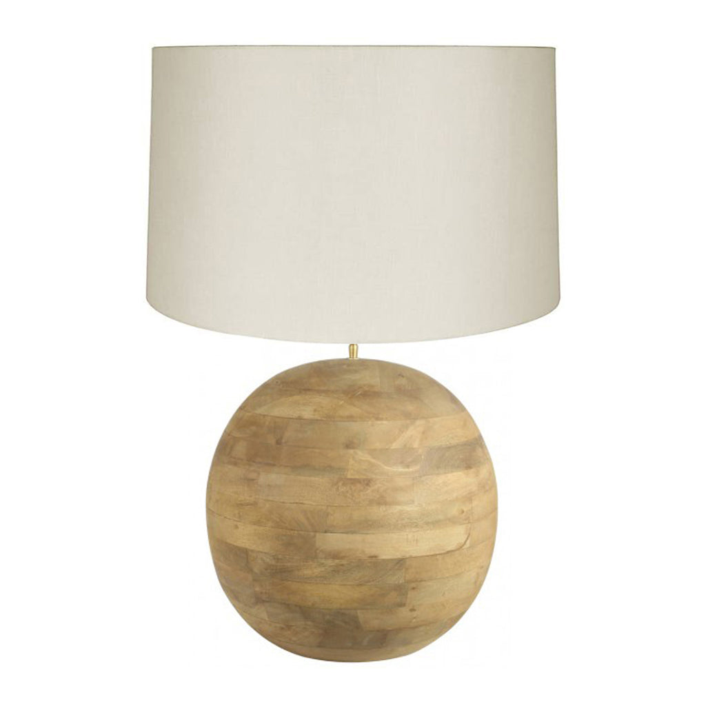 TEAK BALL LAMP – Pieces