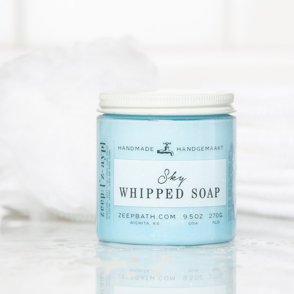 Afdeling Lao steekpenningen Sky Whipped Soap Soap Zeep : {'z-ayp}