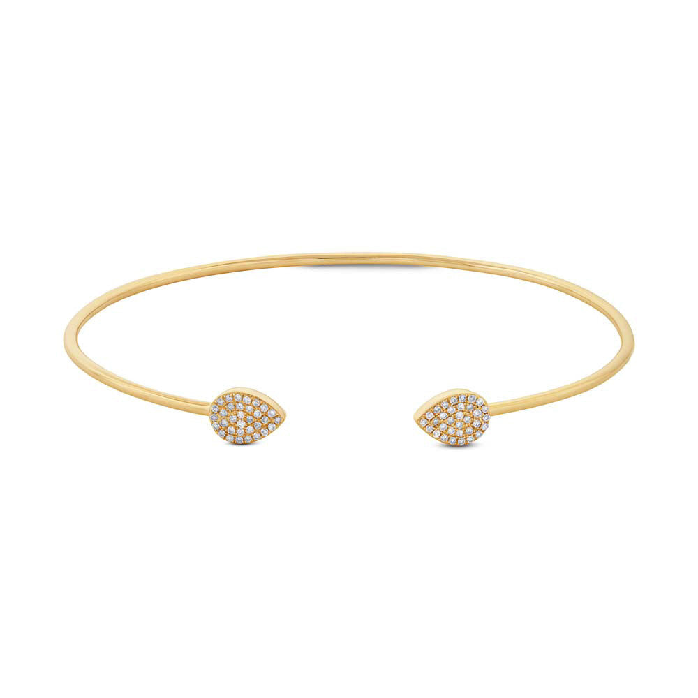 gold bangle cuff bracelet