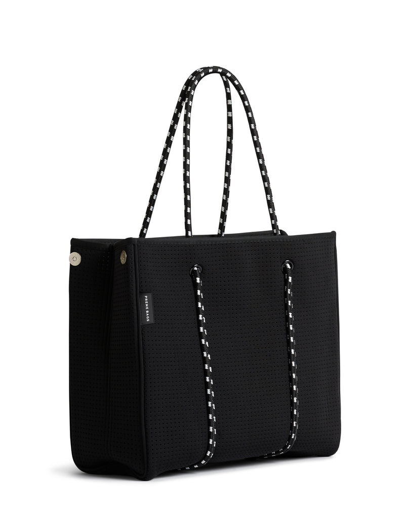 Prene Bags - The Brighton Bag (BLACK) Perforated Neoprene Bag