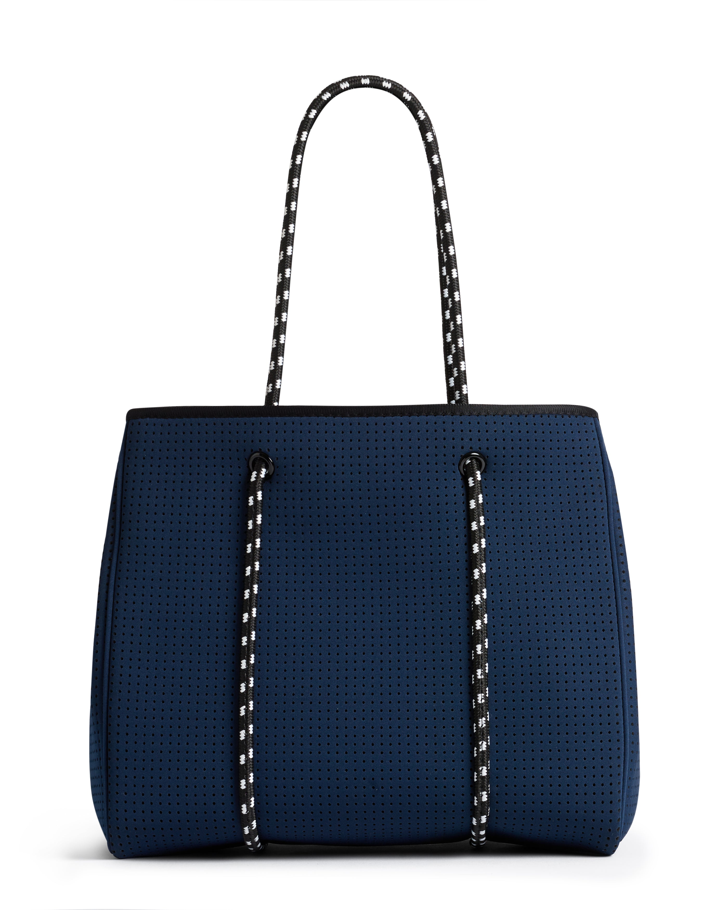 Prene Bags - The Sorrento Bag (NAVY BLUE) Perforated Neoprene Bag