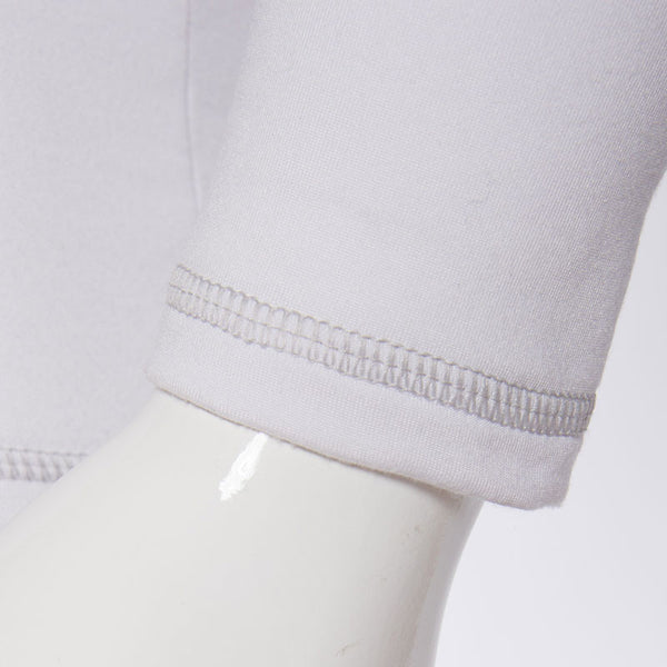 Womens Long Sleeve Thermal Base Layer in White | Eskeez – Eskeez Thermals