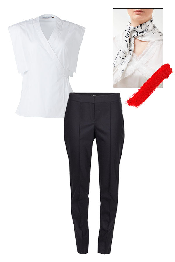 How to style a white shirt