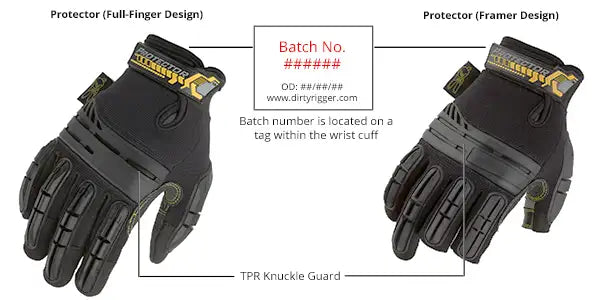 Dirty Rigger Glove Guard Clip