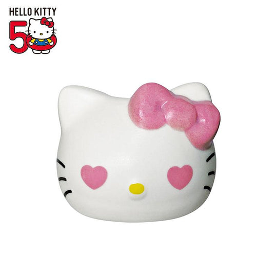 Hello Kitty 50th Anniversary Porcelain Pen Stand Pink Sanrio Japan 2024 Image 1