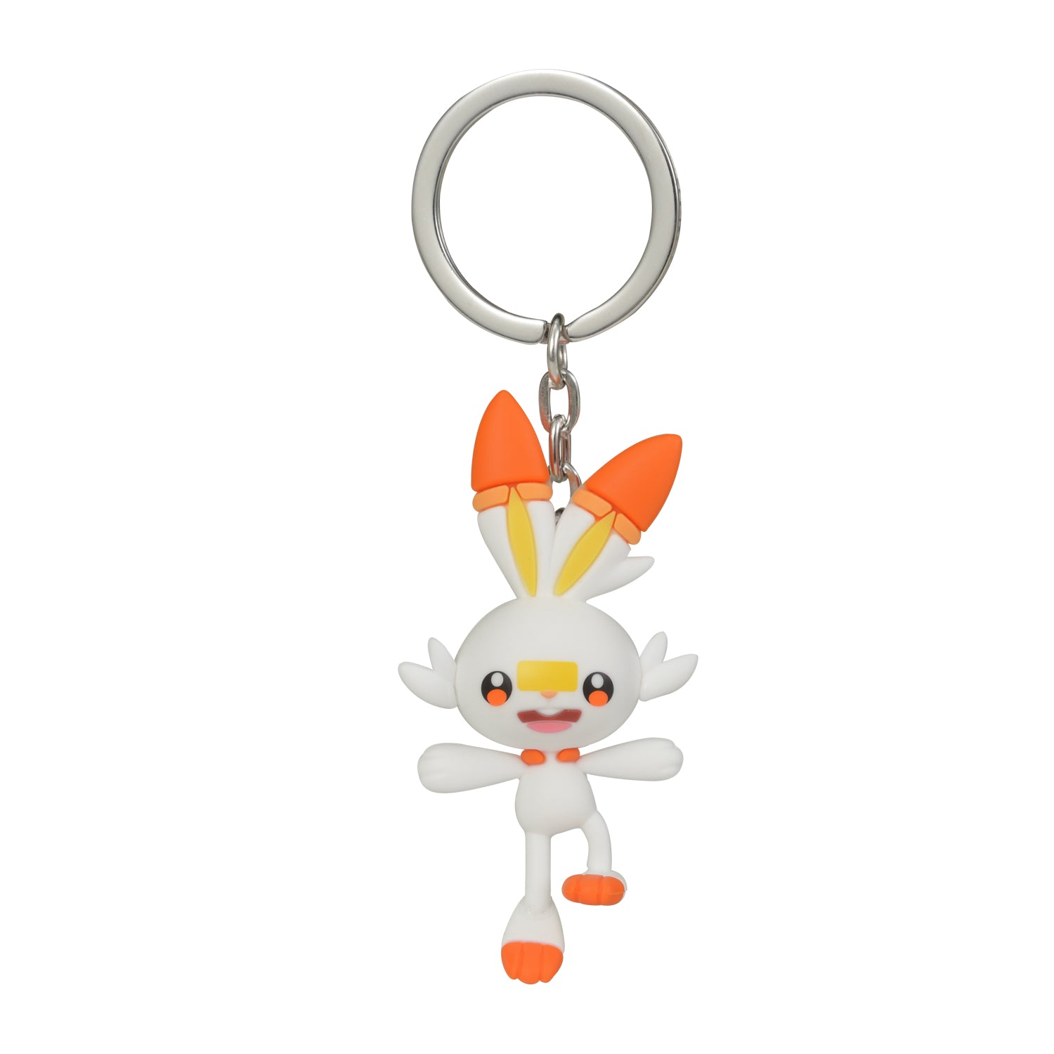 Scorbunny Hibanny Mascot Keychain Key Holder Sword Shield Pokemon Center Japan