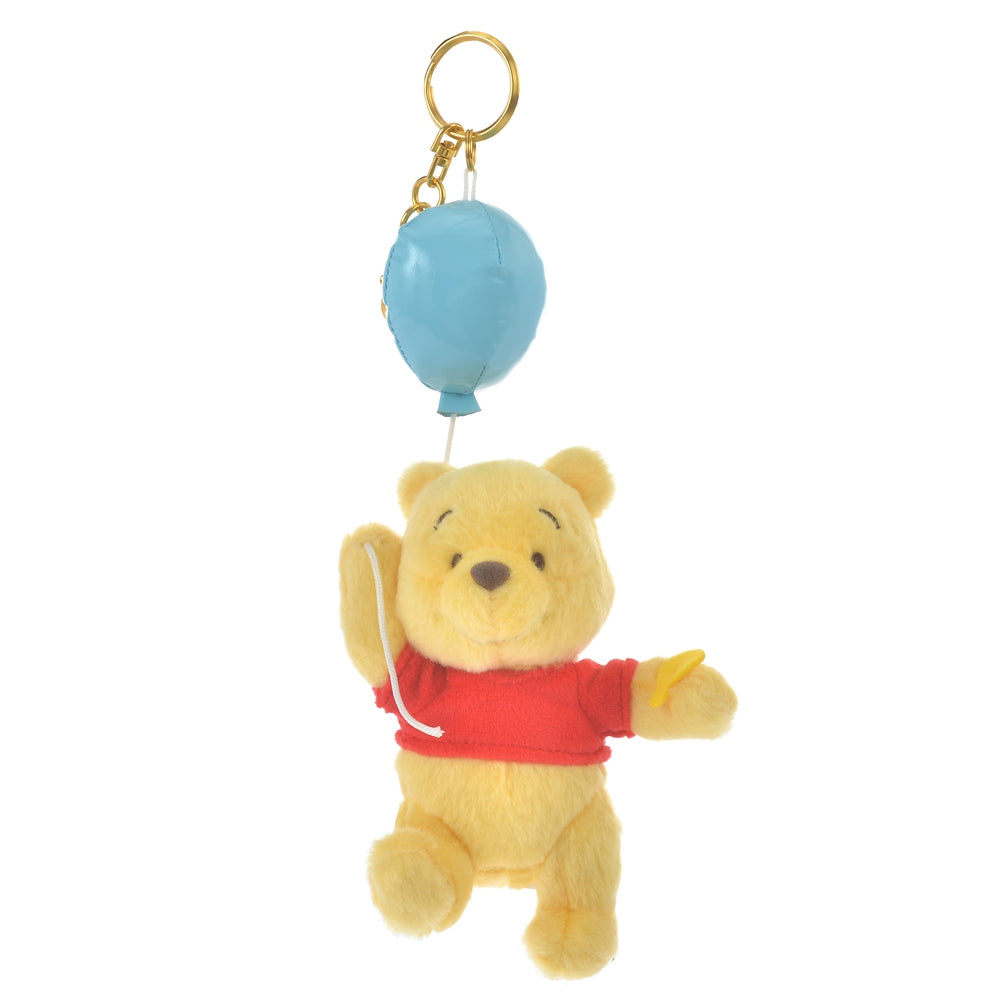 winnie the pooh soft toy keyring