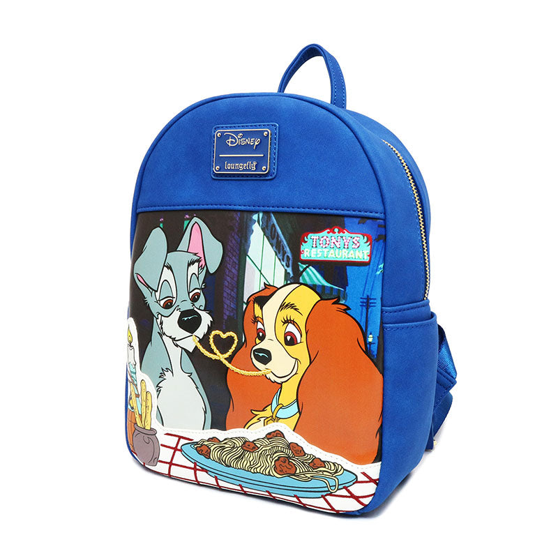 loungefly lady and the tramp backpack