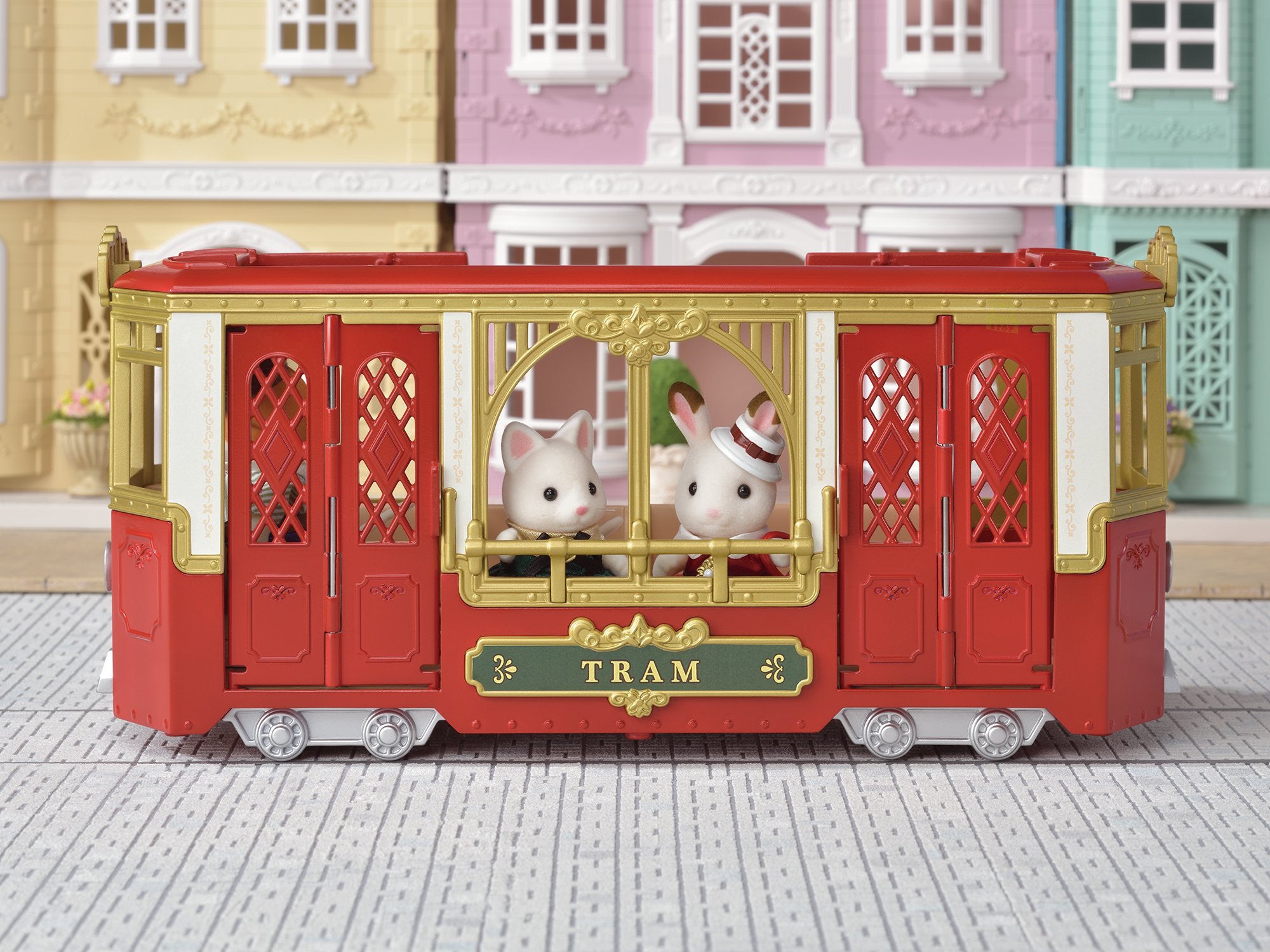 sylvanian families tram