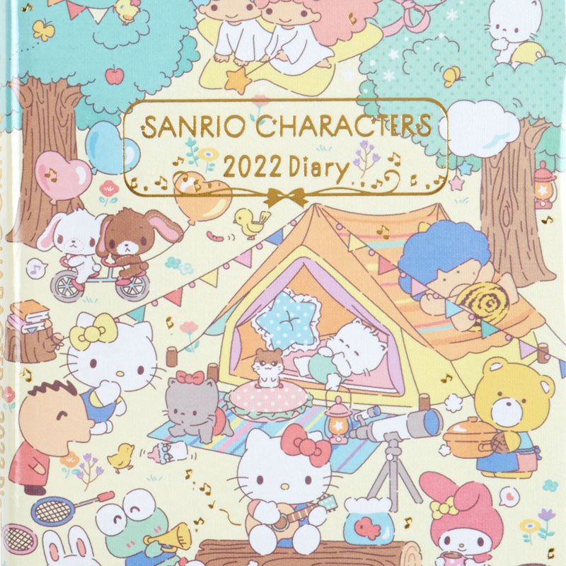 Sanrio Character 2022 Schedule Book B6 Weekly Diary Sanrio Japan Verygoods Jp