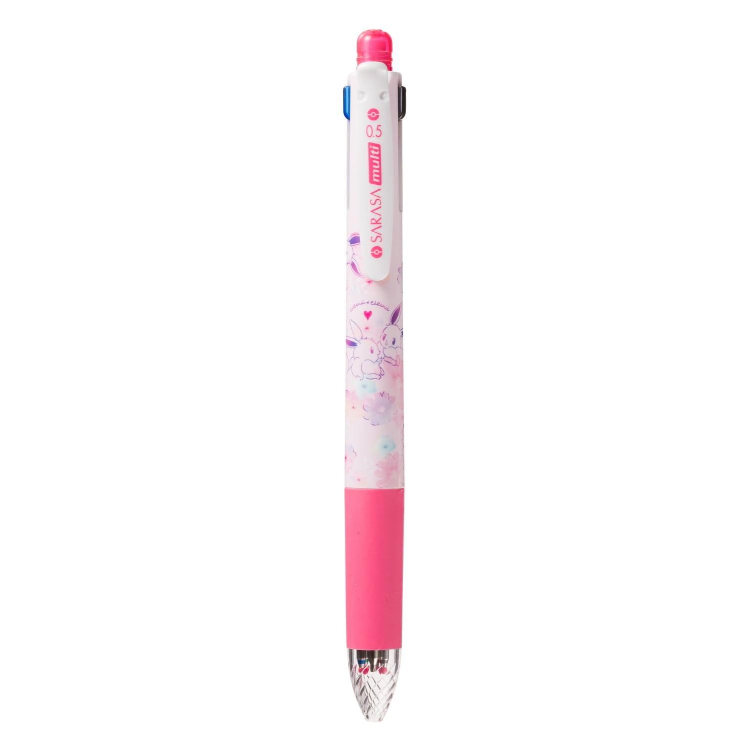 Eevee Eievui Sarasa Multi 4 1 Ballpoint Pen Flower Pokemon Center Japa Verygoods Jp