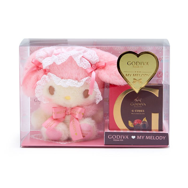 my melody valentine's day plush