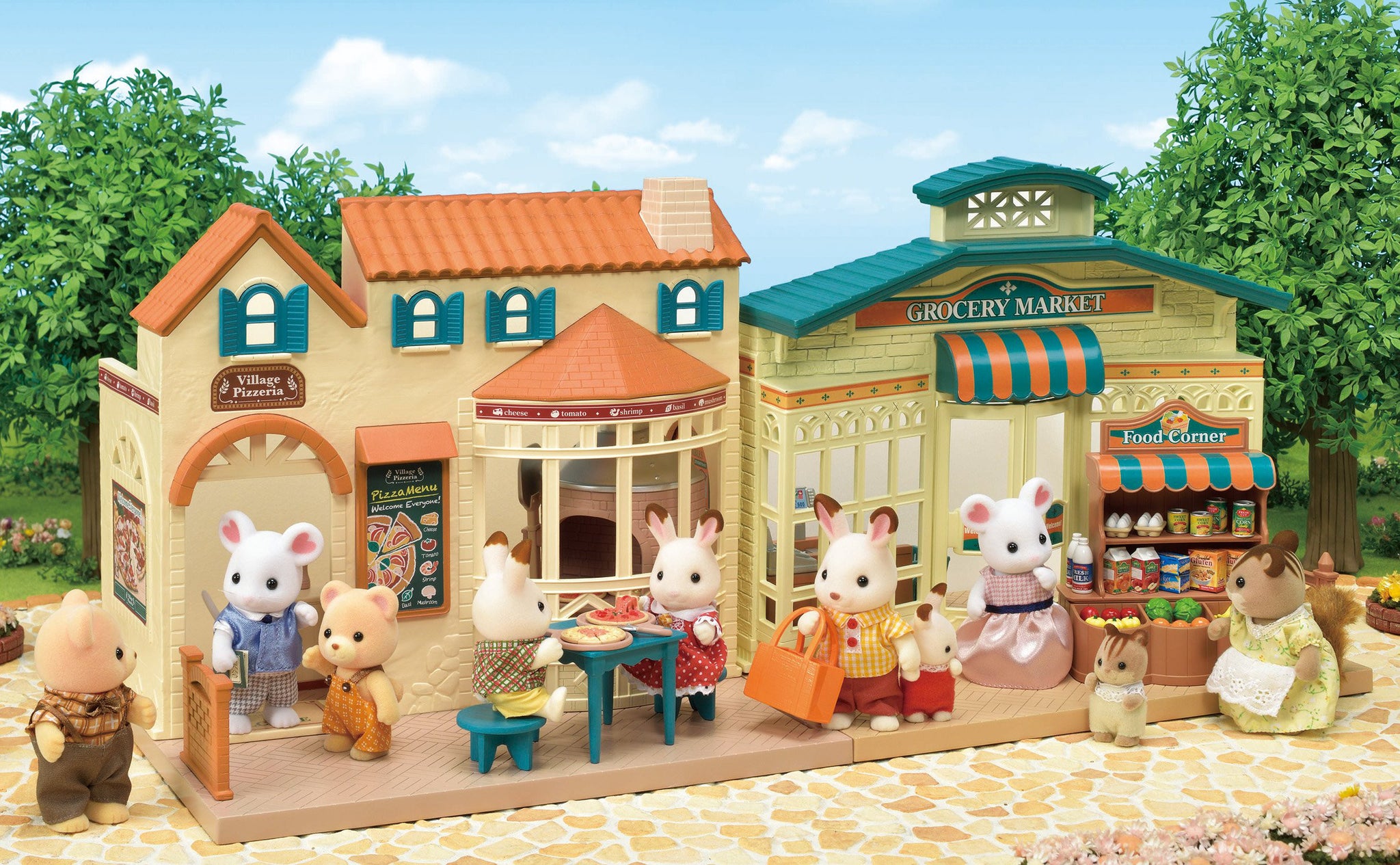 Sylvanian families пицца