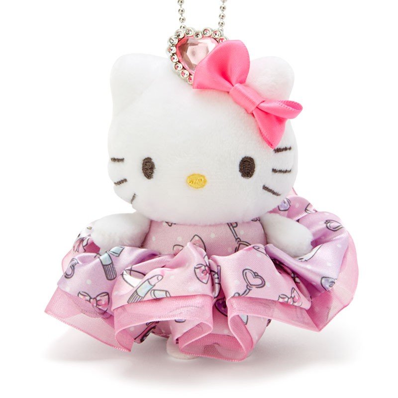 hello kitty plush keychain