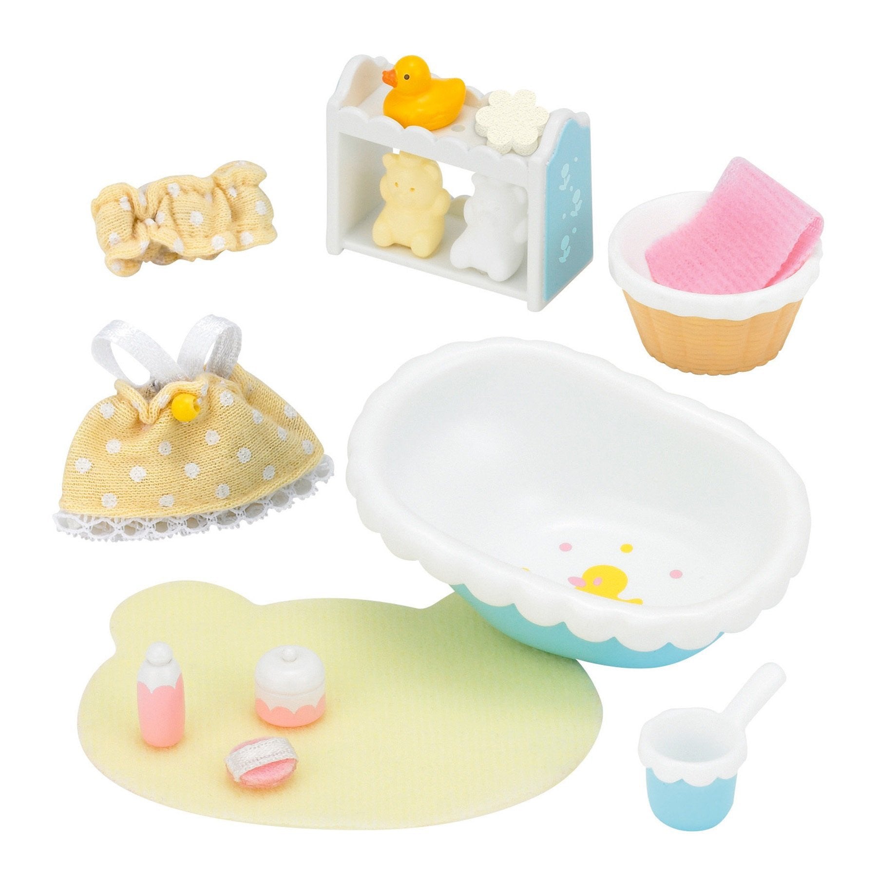 Furniture Baby Bath Set Ka 210 Sylvanian Families Japan Calico