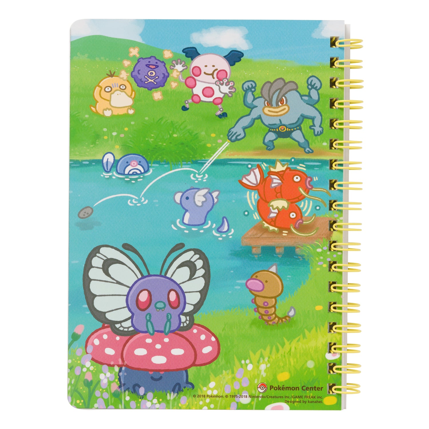 Pikachu Eevee Eievui Ring Notebook B6 Perfect Outing Day Pokemon Yur Verygoods Jp