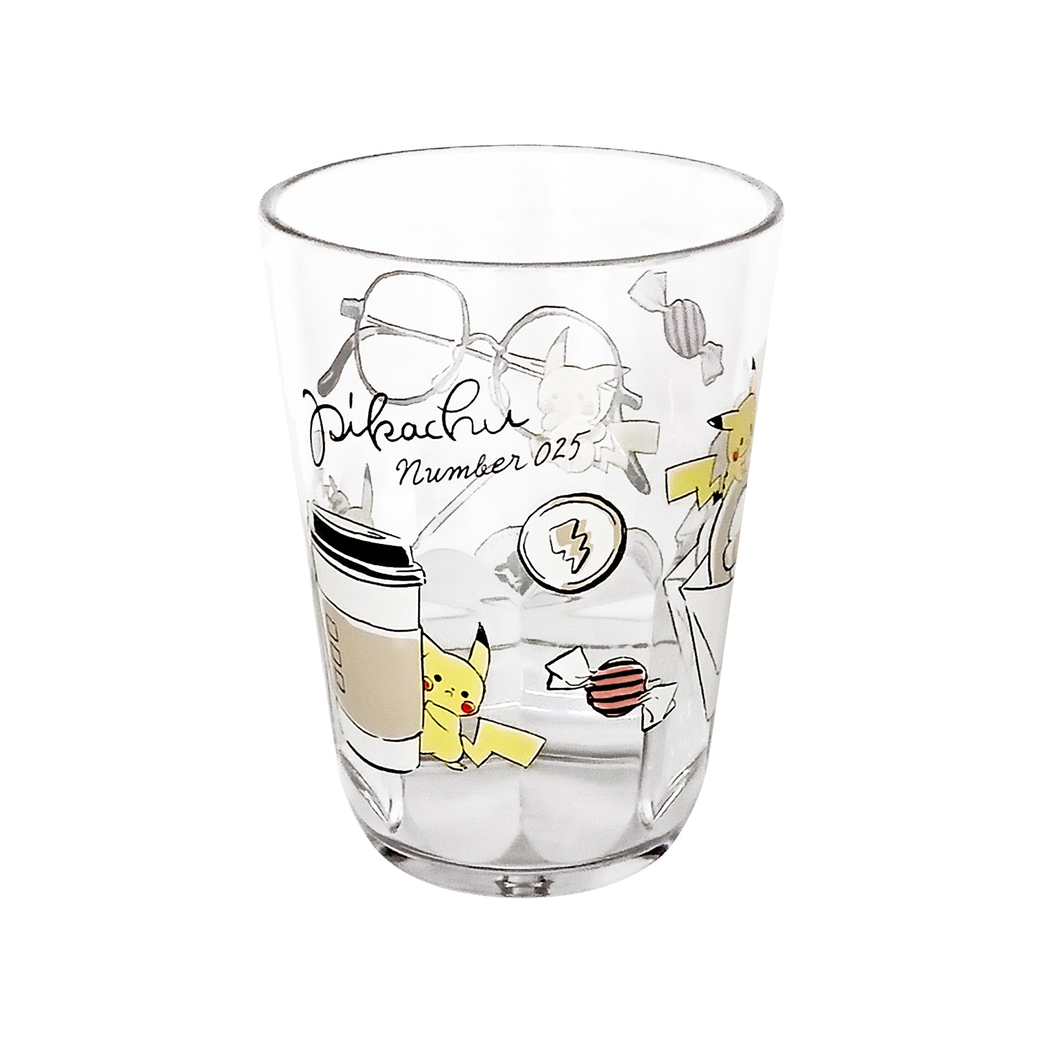 Pikachu Number025 Clear Tumbler Cup Together Pokemon Center Japan Orig Verygoods Jp