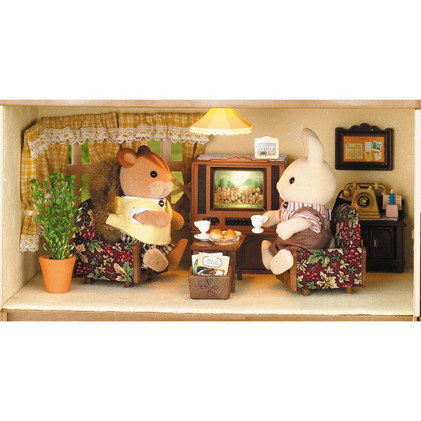 sylvanian families living room