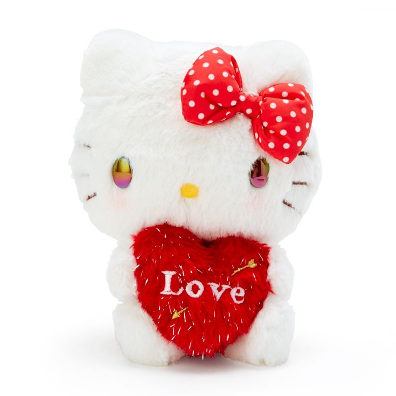 hello kitty valentine plush