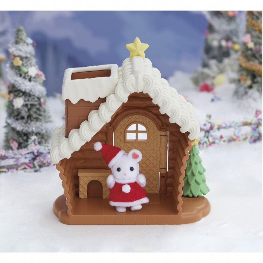 sylvanian christmas house