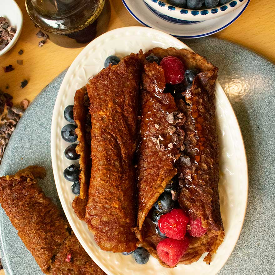 cacao crepes