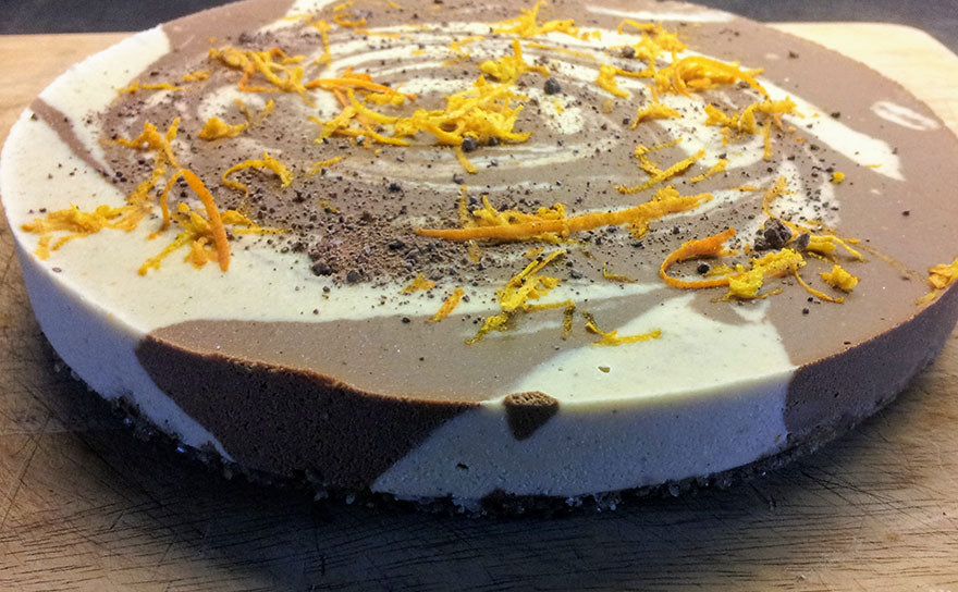 Raw Chocolate Orange Cheesecake