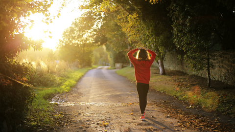 Go for a walk filling your cup as a parent exercise movement calm