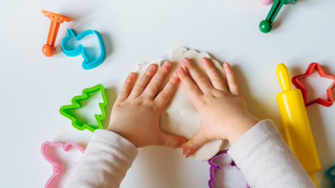 Diy Playdough party favour party bag kids fun