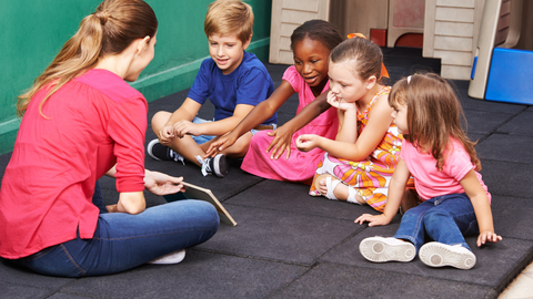 World Book Day reading circle kids party bags celebration