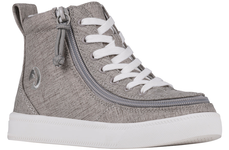 Grey Jersey BILLY Classic Lace Highs – BILLY Footwear