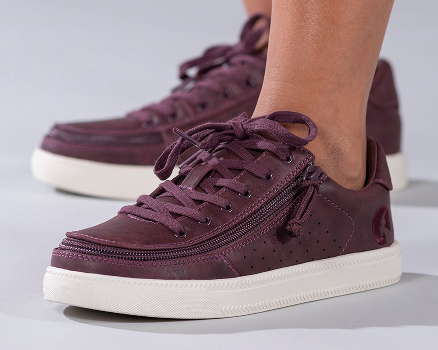 Women's Burgundy BILLY Sneaker Lows