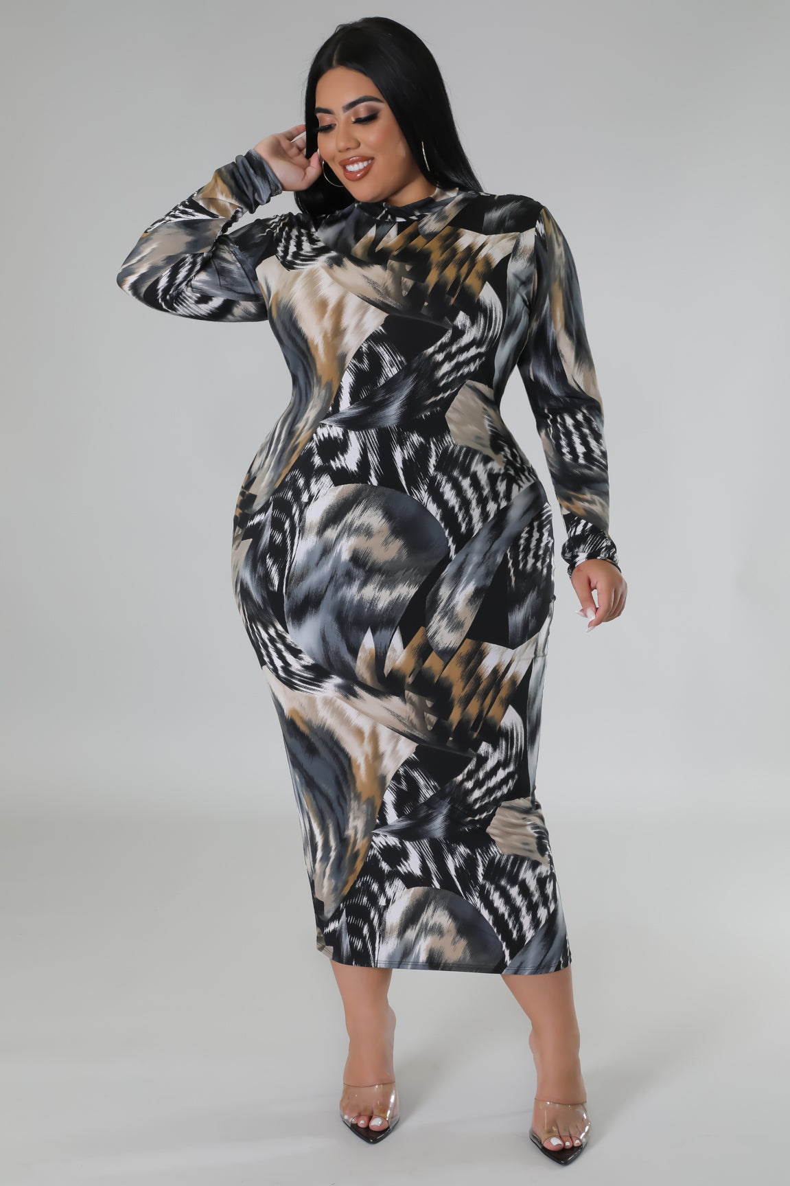 Swirling Thoughts Dress – GitiOnline