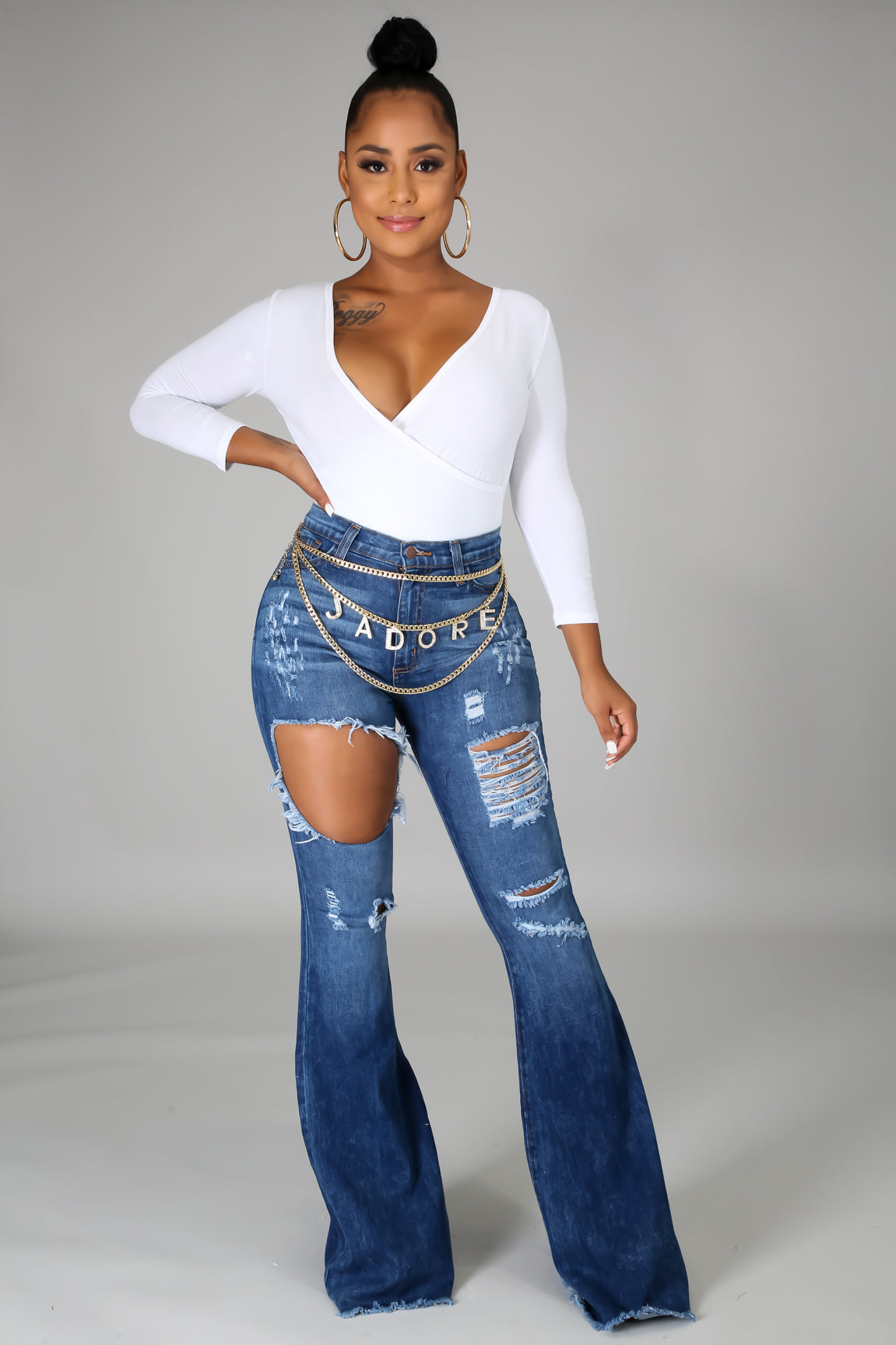 flare out jeans